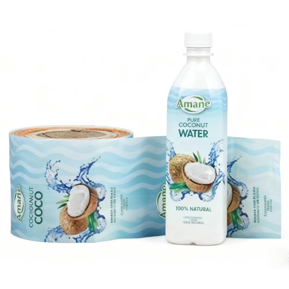 Shrink Sleeve Pvc - Label Shrink PVC/PET Kustom｜Cetak Pembungkus Botol