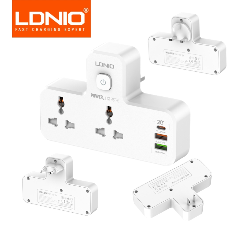 Candle Making Supplies Uk - LDNIO colokan listrik Strip 2500W, adaptor