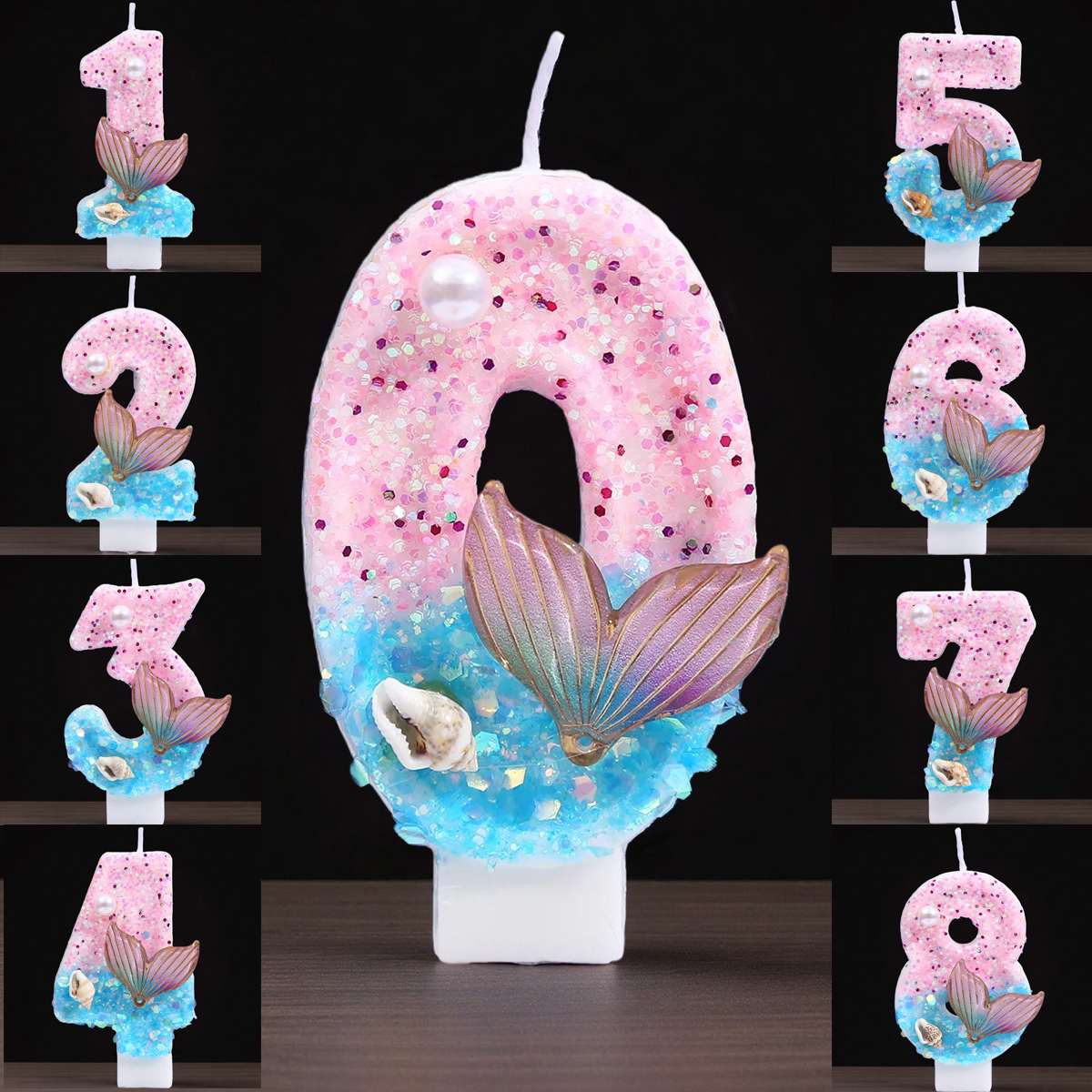 Candle For Supplies - Lilin Ulang Tahun Digital Kreatif Mutiara