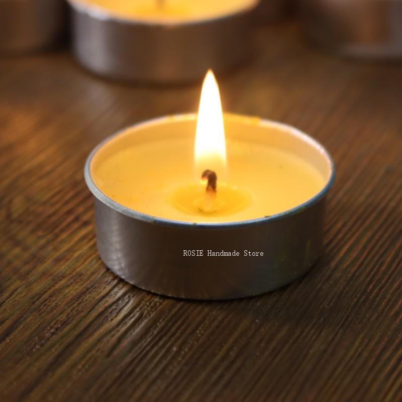 Candle Supplies Tins - Kotak aluminium bundar lilin teh kosong