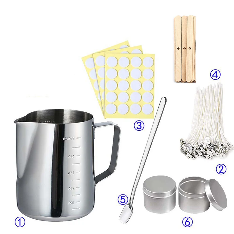 Candle Supplies Jars - Perlengkapan Pembuatan Lilin DIY Alat Peleleh