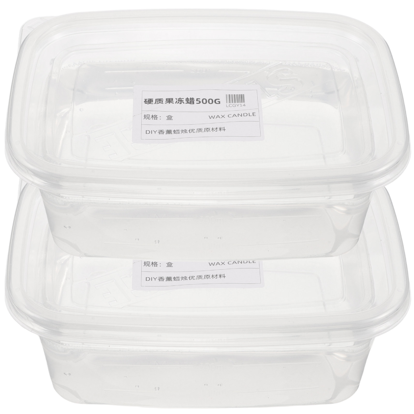 Candle Supplies Tins - Lilin Gel Transparan untuk Pembuatan Lilin