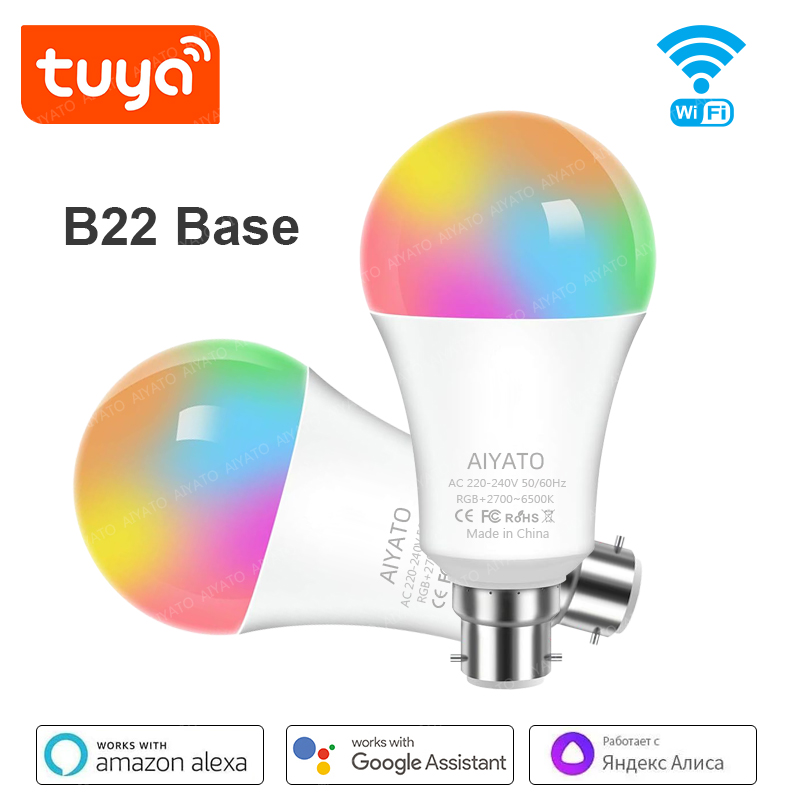 Candle Making Supplies Uk - B22 Base UK TUYA Wifi Smart