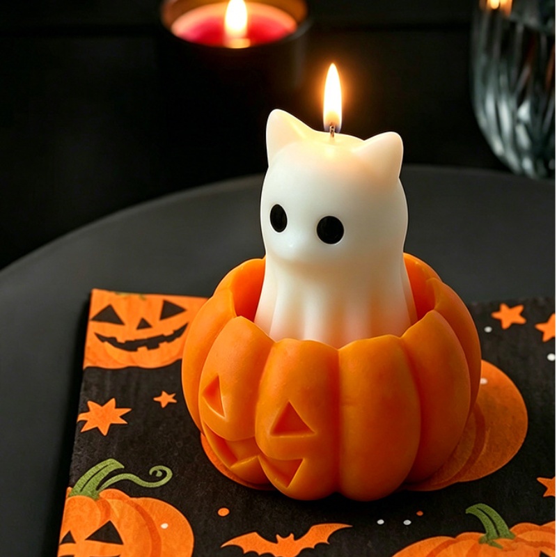 Candle Supplies Jars - Cetakan Lilin Aroma Hewan Halloween dari