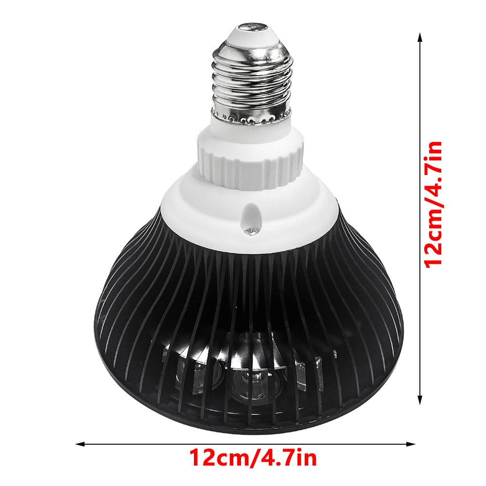 E27 Par38 54W 660nm Lampu Tera - Candle Making Supplies Uk ulasan dan harga