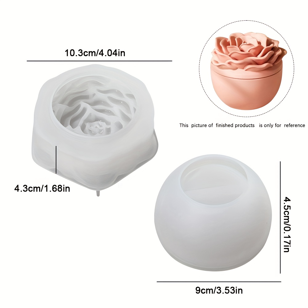 Cetakan silikon untuk resin bu - Candle Supplies Jars ulasan dan harga