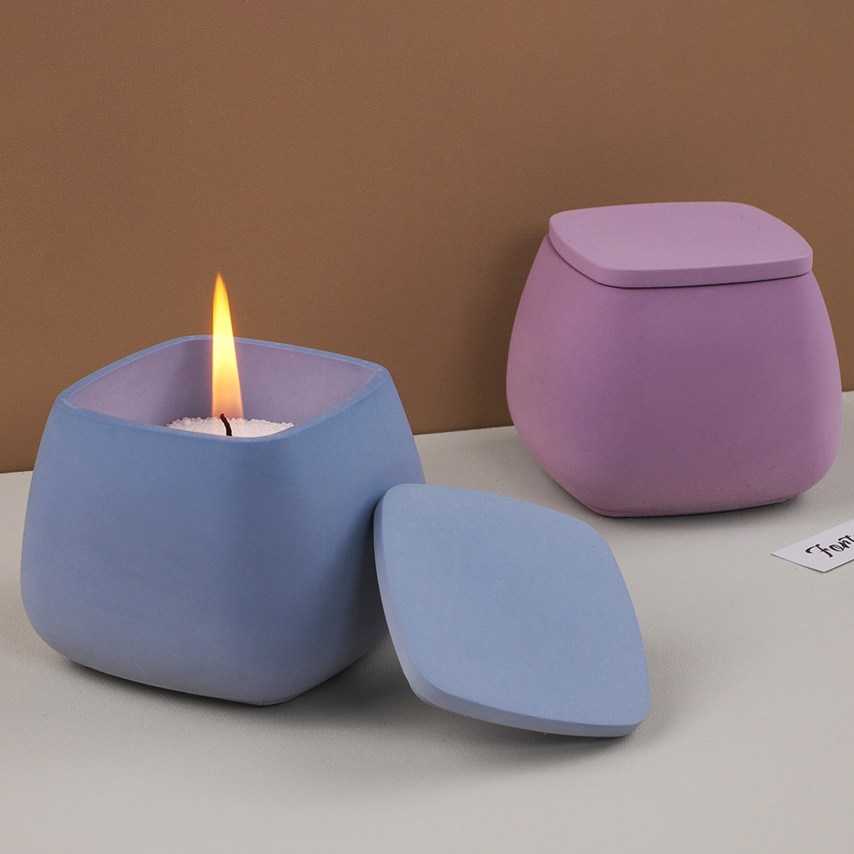 Stoples lilin persegi cetakan  - Candle Supplies Jars ulasan dan harga
