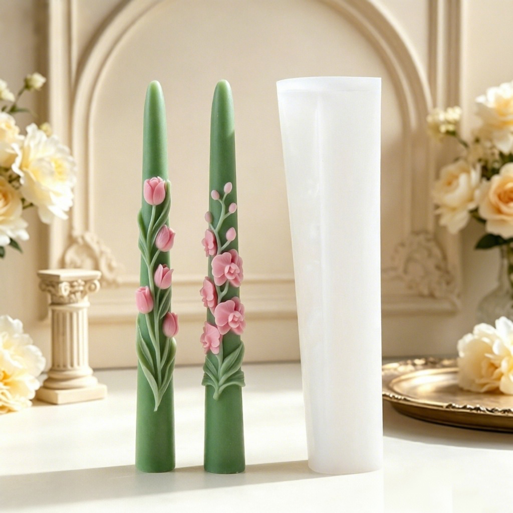Cetakan Lilin Silikon Bentuk B - Candle Supplies Tins ulasan dan harga