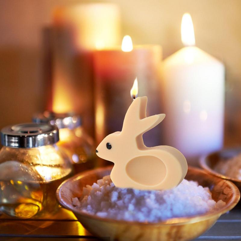 Cetakan Silikon Kelinci Bentuk - Candle Making Supplies Usa ulasan dan harga
