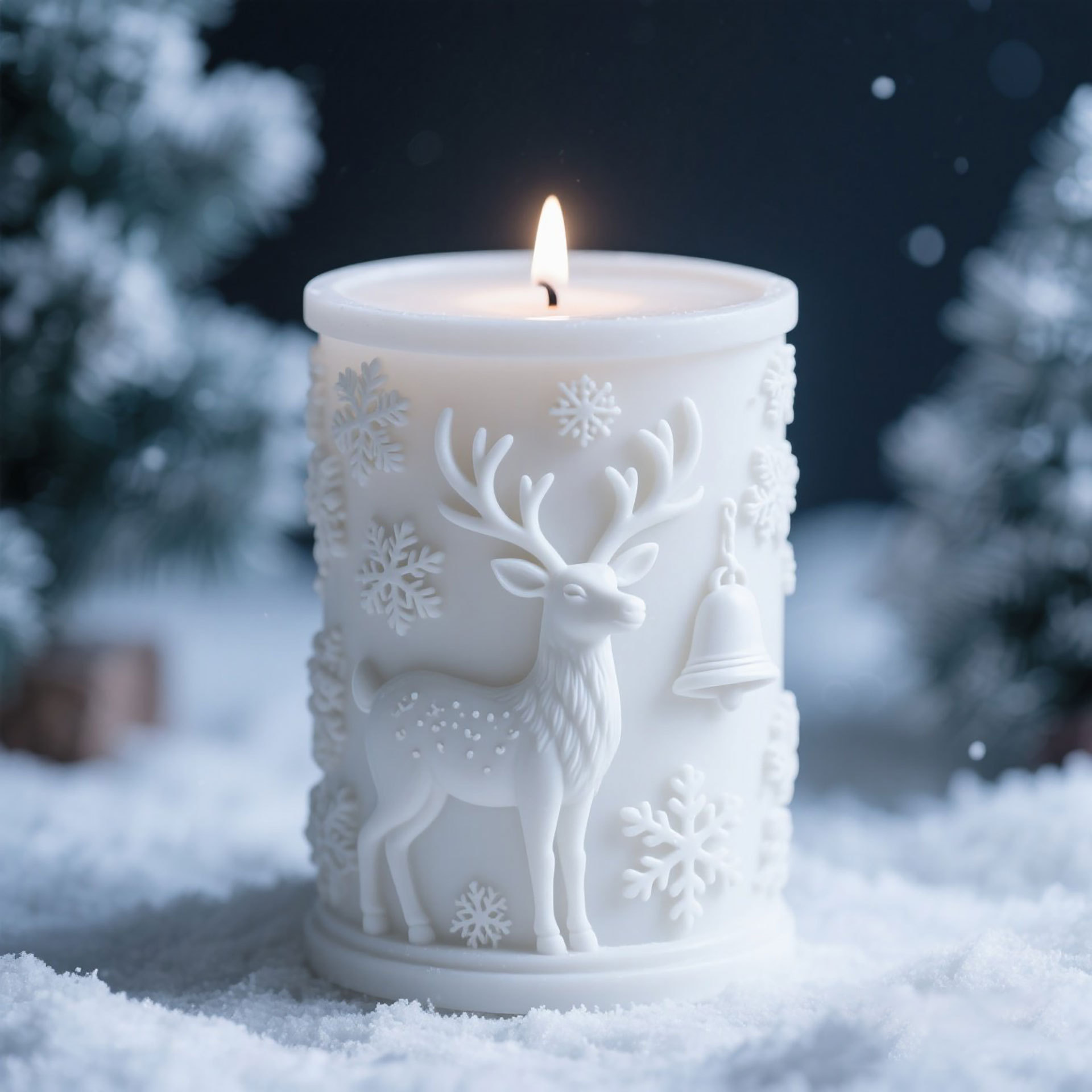 Cetakan Lilin Silikon Rusa Kep - Candle Supplies Tins ulasan dan harga