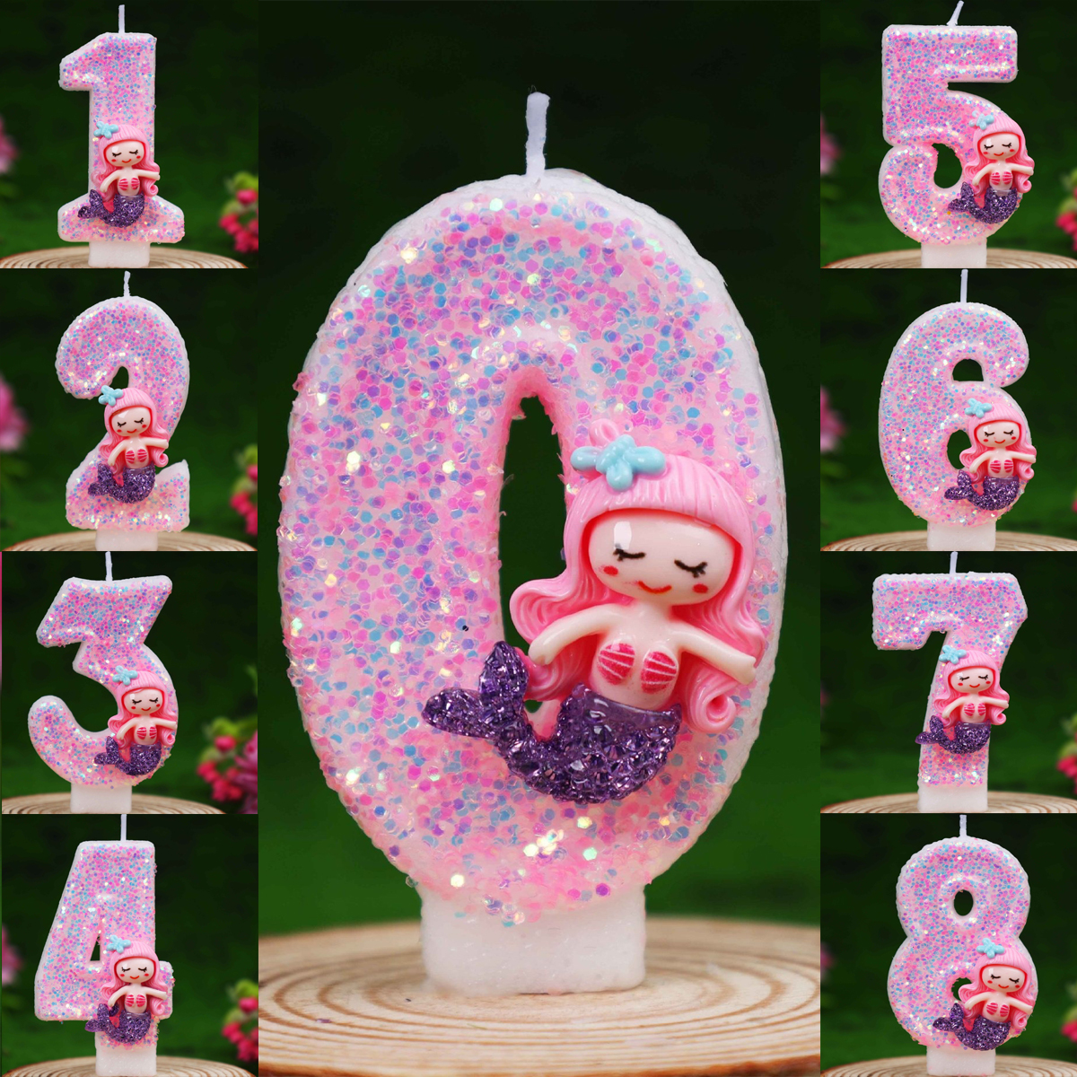 Lilin Ulang Tahun Digital 0-9  - Candle For Supplies ulasan dan harga