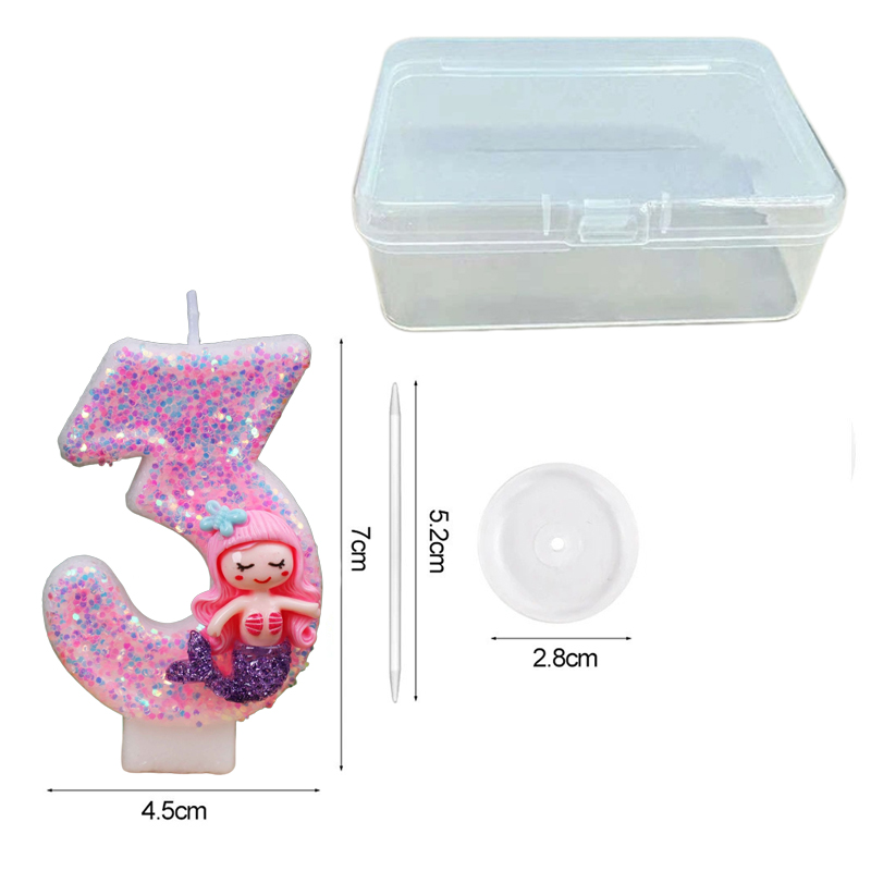 Lilin Ulang Tahun Digital 0-9  - Candle For Supplies ulasan dan harga