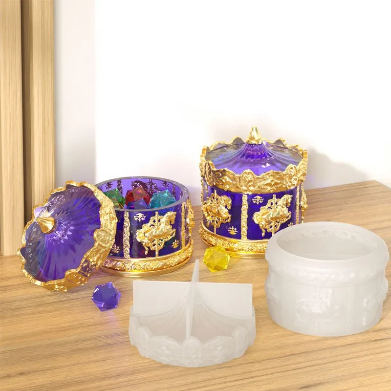 1Set Cetakan Resin Lilin Bentu - Candle Supplies Jars ulasan dan harga
