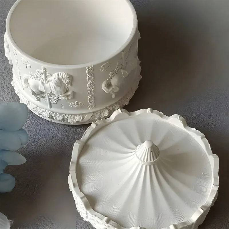 1Set Cetakan Resin Lilin Bentu - Candle Supplies Jars ulasan dan harga