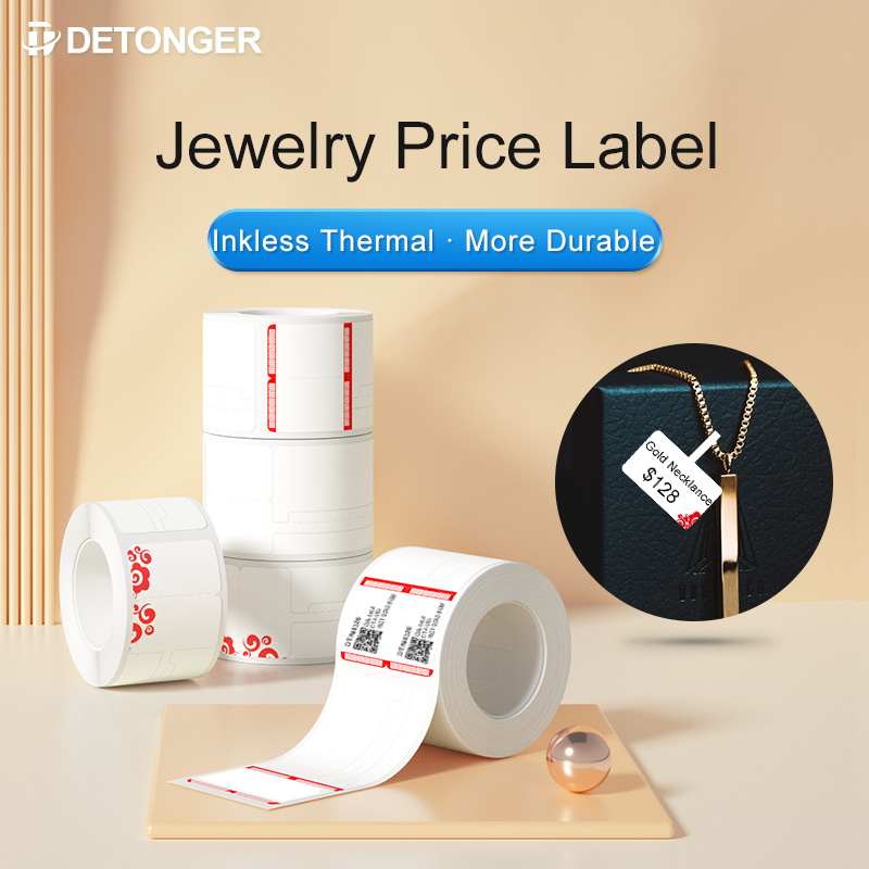 DETONGER Kertas Label Jelwny T - Sticker Label Template ulasan dan harga