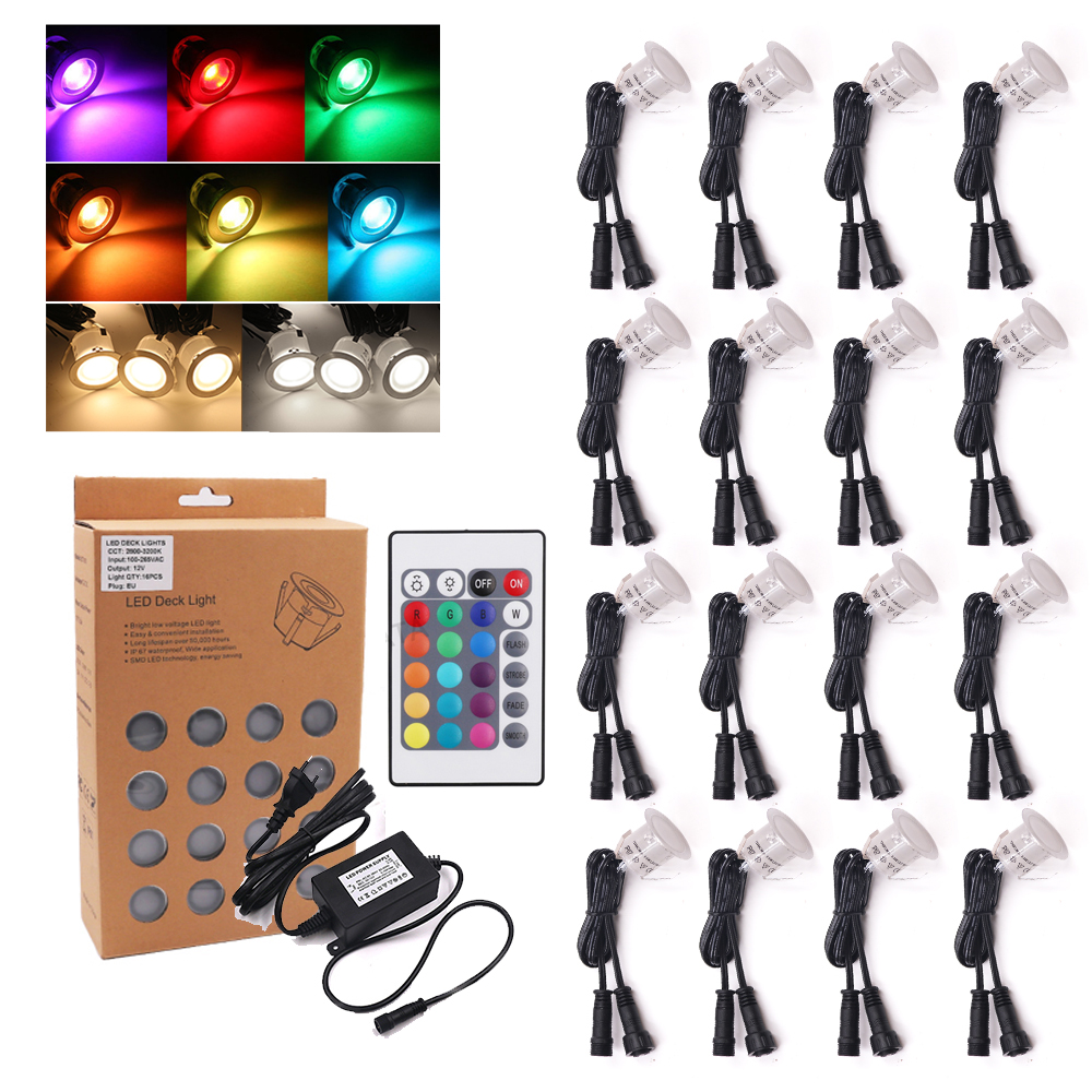 DC12V RGB Lampu Dek LED IP67 T - Candle Making Supplies Uk ulasan dan harga