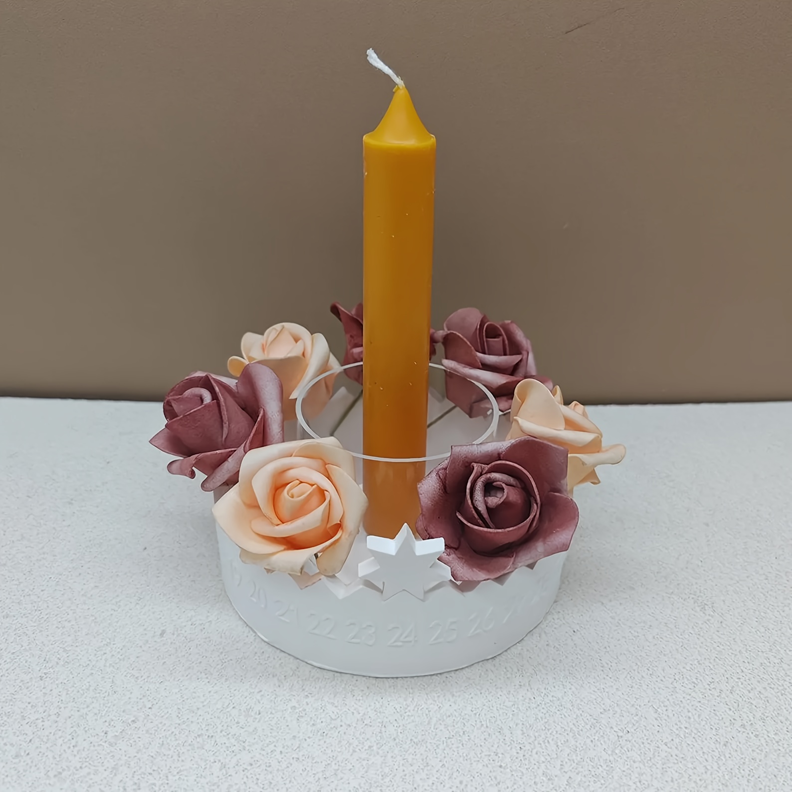 1 set Cetakan Silikon Kalender - Candle For Supplies ulasan dan harga