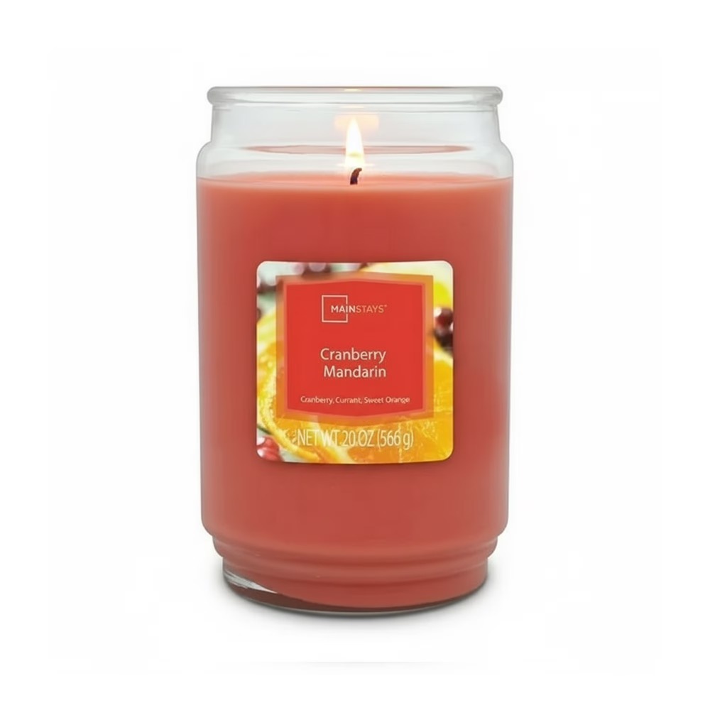 Lilin Aroma Cranberry Mandarin - Candle Supplies Jars ulasan dan harga