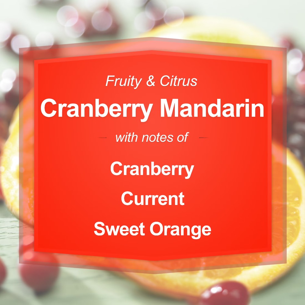 Lilin Aroma Cranberry Mandarin - Candle Supplies Jars ulasan dan harga