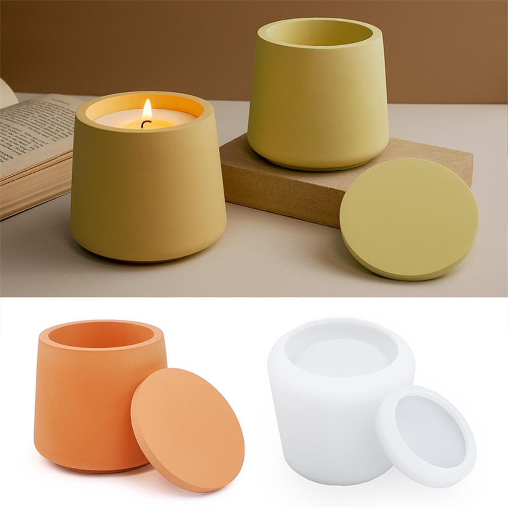 Candle Jar Silicone Mold With  - Candle Supplies Jars ulasan dan harga