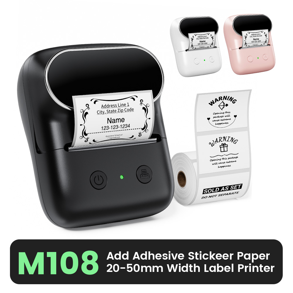Printer Label Bluetooth Nirkab - Sticker Label Template ulasan dan harga