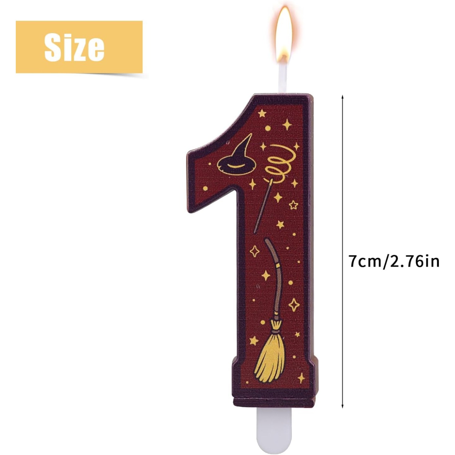 1 Set Lilin Cokelat Bertema Aj - Candle For Supplies ulasan dan harga