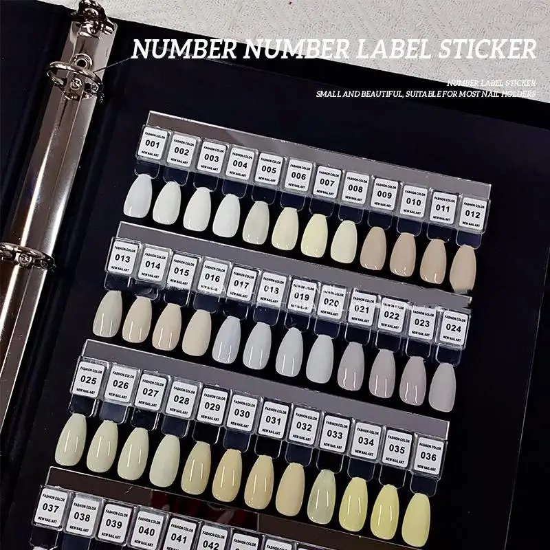NO.1-240 Stiker Nomor Cat Kuku - Sticker Label Template ulasan dan harga