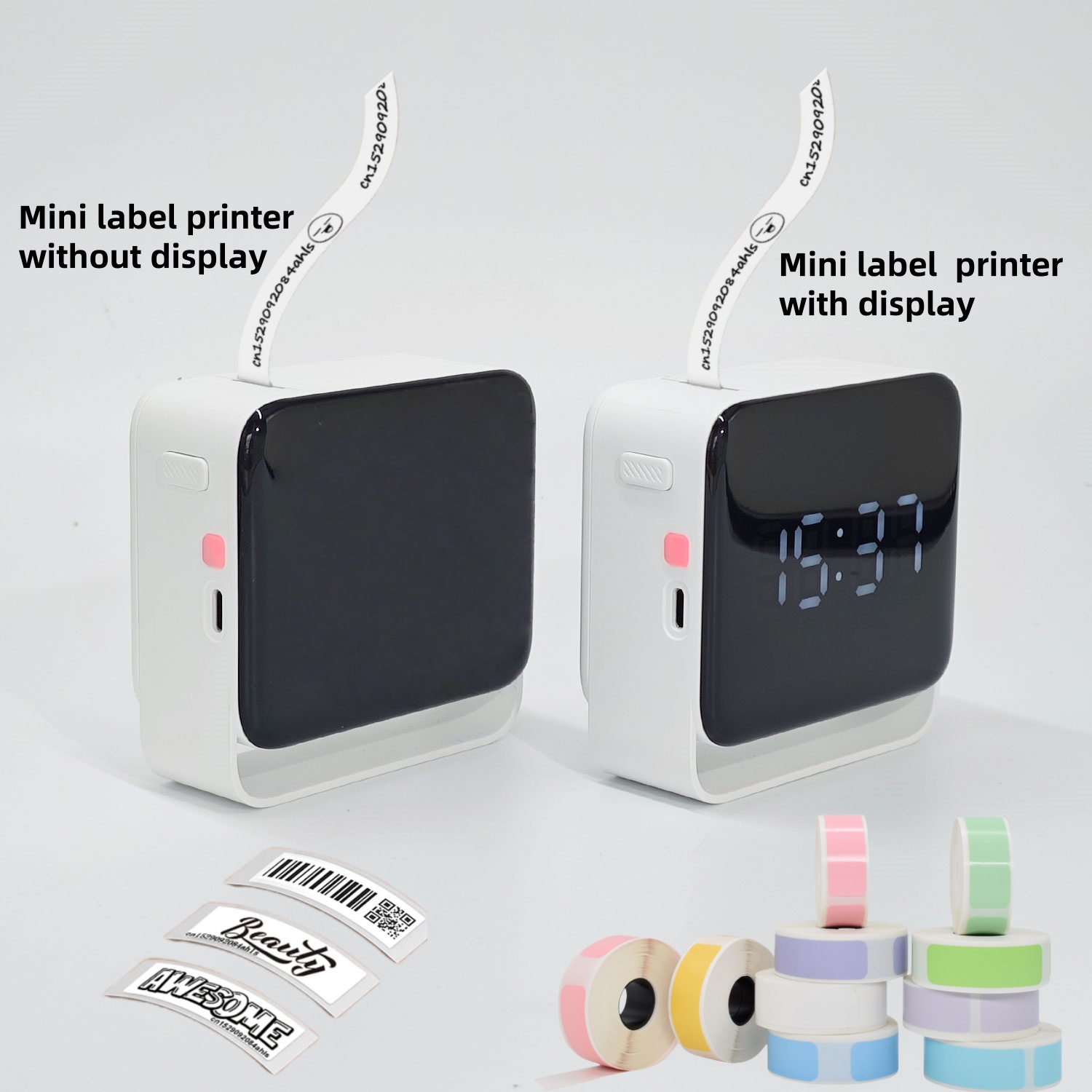 Pembuat Label dengan Gulungan  - Sticker Label Template ulasan dan harga