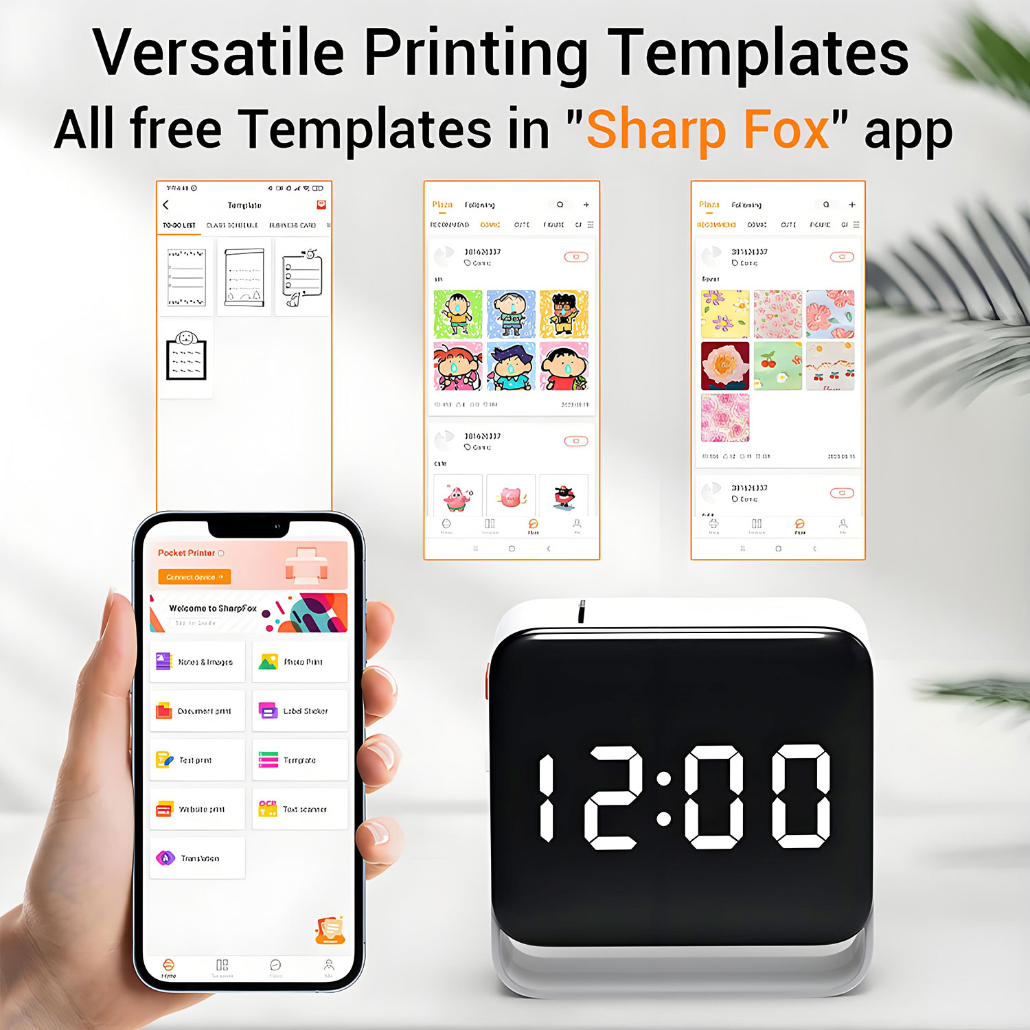 Pembuat Label dengan Gulungan  - Sticker Label Template ulasan dan harga