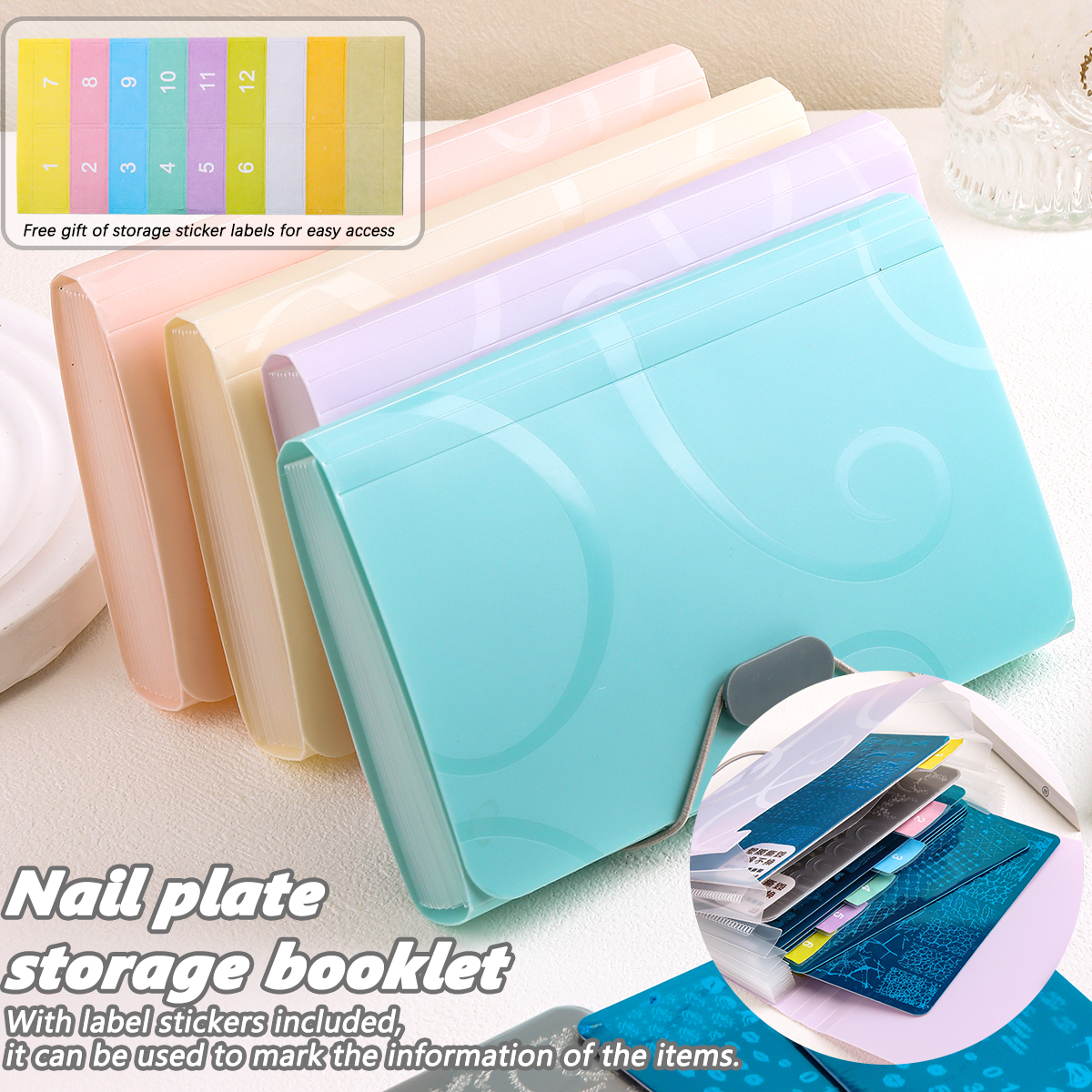 Buku Penyimpanan Plat Stamping - Sticker Label Template ulasan dan harga