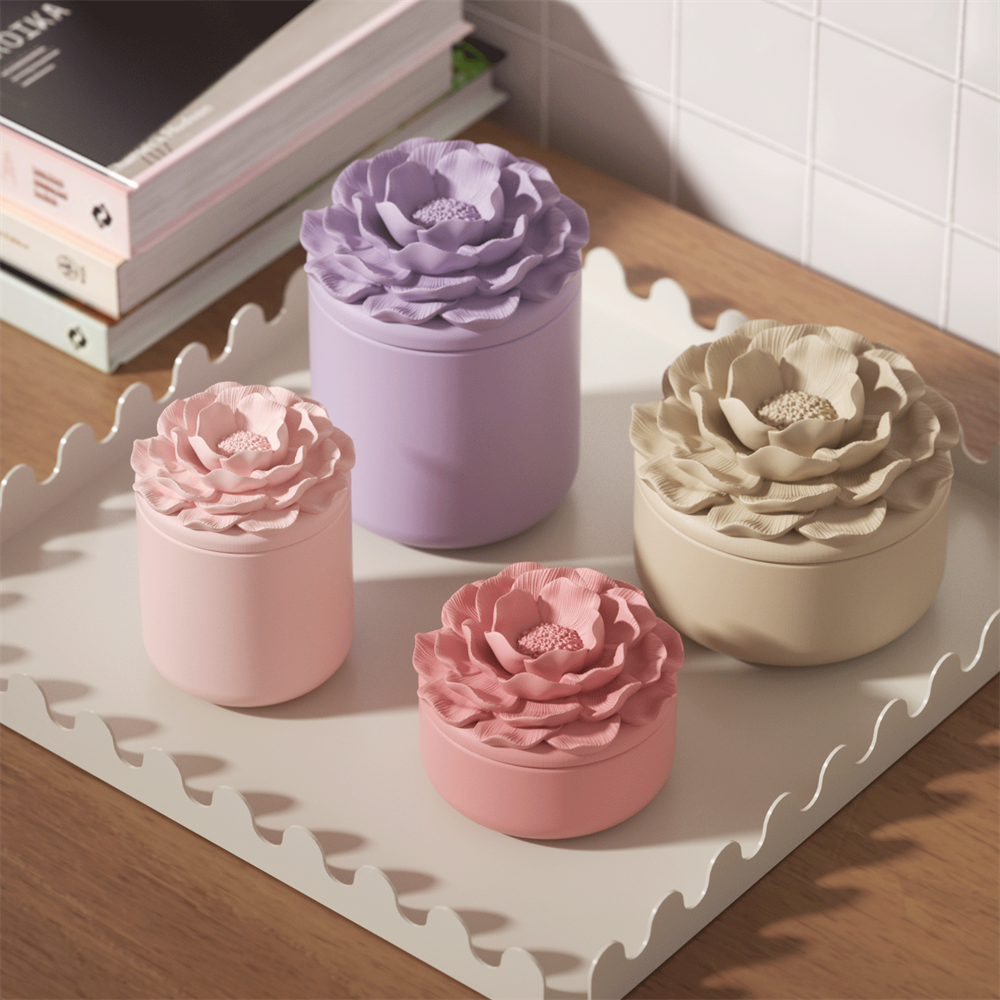 Toples lilin Nicole Camellia,  - Candle Supplies Jars ulasan dan harga