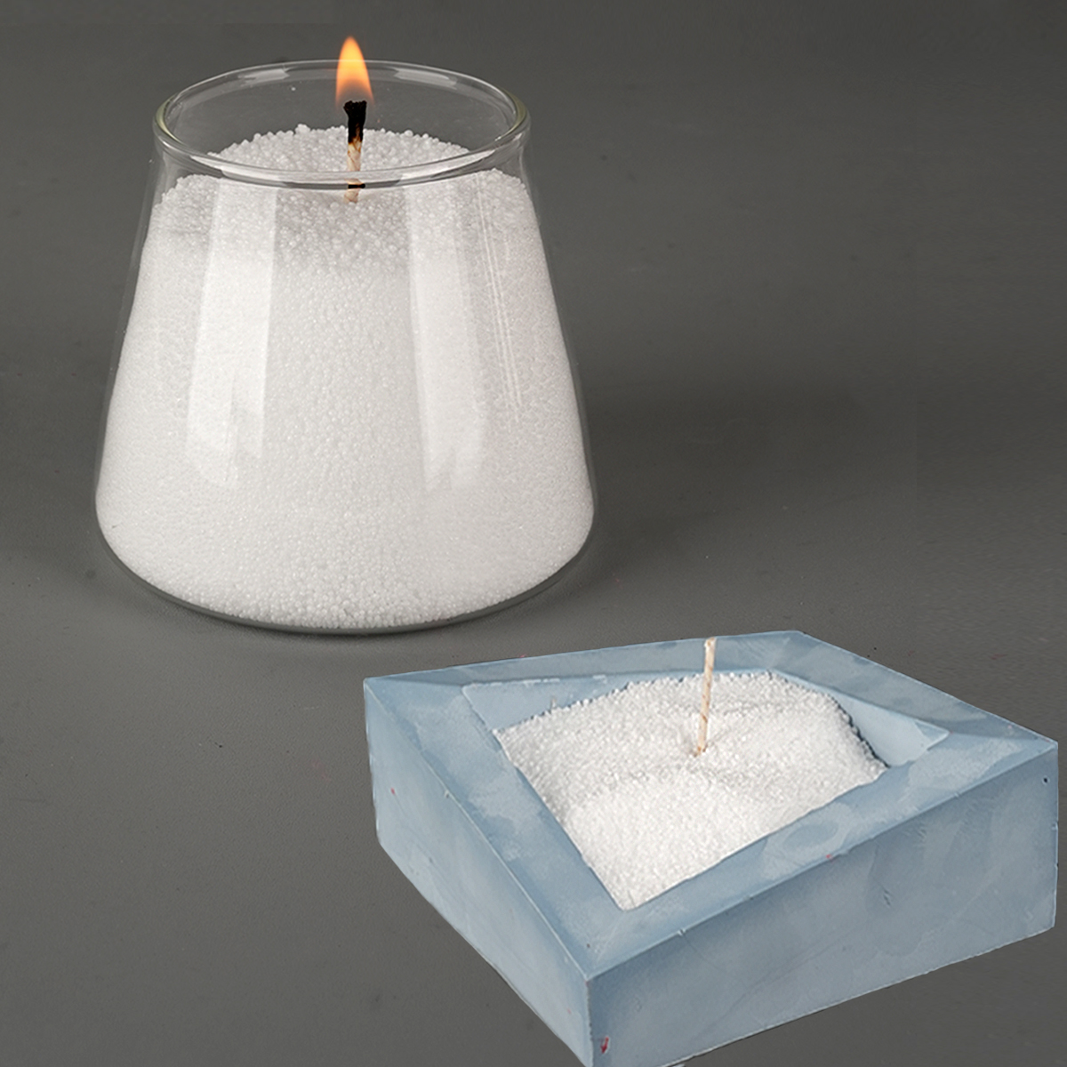 500g/1000g lilin pasir putih l - Candle Making Supplies Usa ulasan dan harga