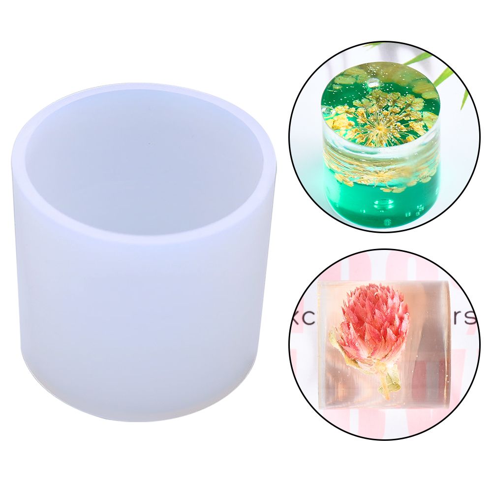 Cetakan Lilin Silikon Silinder - Candle Supplies Tins ulasan dan harga