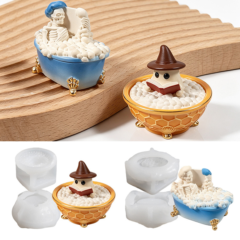 Cetakan Silikon Kotak Penyimpa - Candle Supplies Jars ulasan dan harga
