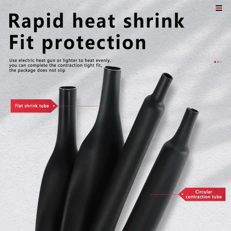 100 meter/10M 3:1 tabung panas - Shrink Sleeve Pvc ulasan dan harga